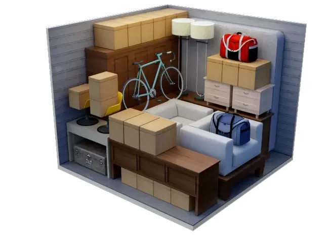 10 x 10 storage unit