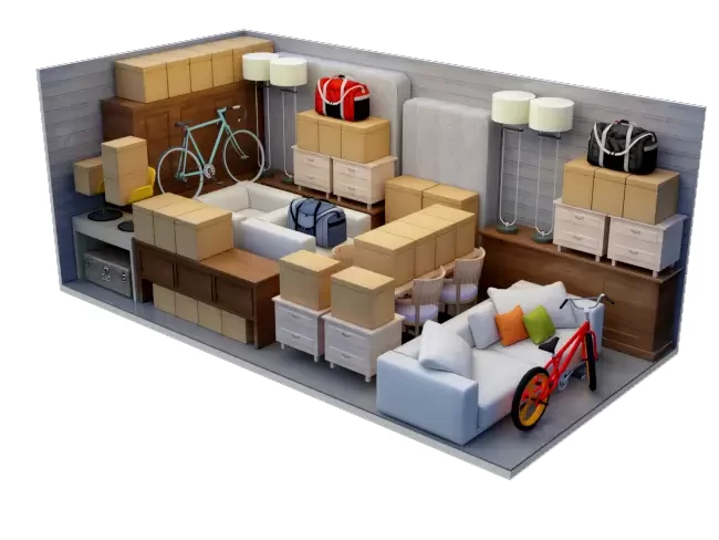 10 x 20 (One Door) storage unit