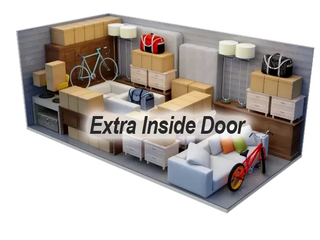 10 x 20 (Two Door) storage unit
